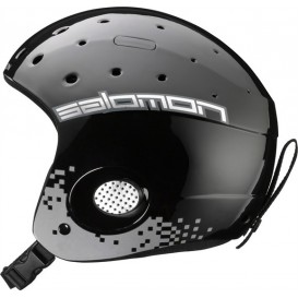 Juniorski kask narciarski Salomon Zoom Black